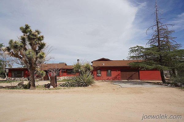 Rimrock Ranch Lodge and Road